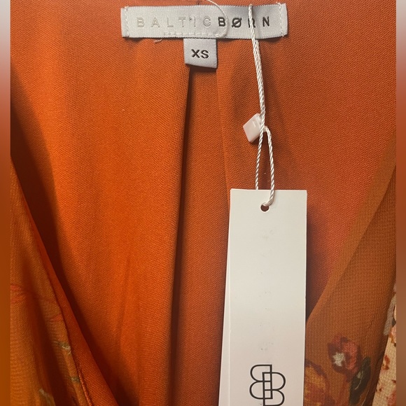 NWT Baltic Born Macbeth Floral Maxi Dress Sz XS - Picture 6 of 7